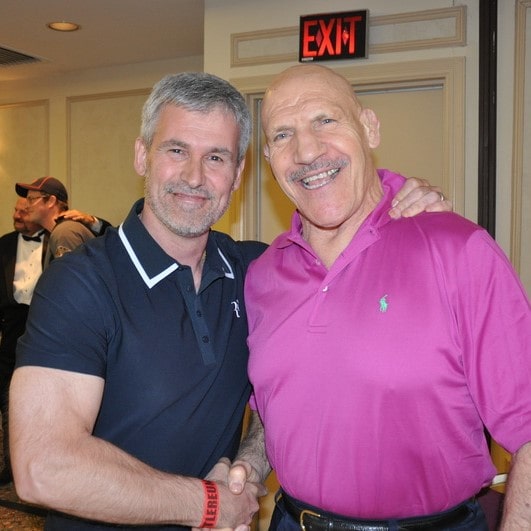 Jeff Russo with the Legendary Bruno Sammartino